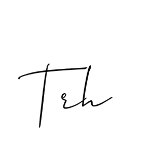 Once you've used our free online signature maker to create your best signature Allison_Script style, it's time to enjoy all of the benefits that Trh name signing documents. Trh signature style 2 images and pictures png