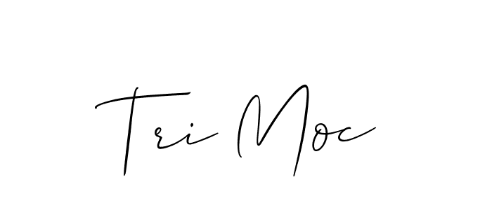 Similarly Allison_Script is the best handwritten signature design. Signature creator online .You can use it as an online autograph creator for name Tri Moc. Tri Moc signature style 2 images and pictures png
