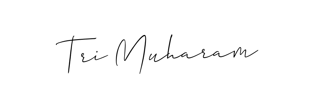 Here are the top 10 professional signature styles for the name Tri Muharam. These are the best autograph styles you can use for your name. Tri Muharam signature style 2 images and pictures png