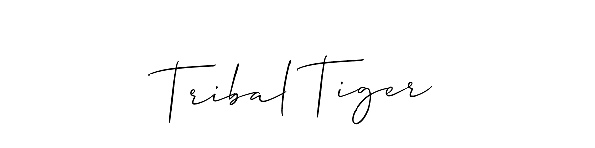 Make a short Tribal Tiger signature style. Manage your documents anywhere anytime using Allison_Script. Create and add eSignatures, submit forms, share and send files easily. Tribal Tiger signature style 2 images and pictures png
