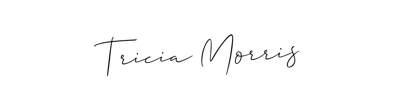 Also we have Tricia Morris name is the best signature style. Create professional handwritten signature collection using Allison_Script autograph style. Tricia Morris signature style 2 images and pictures png