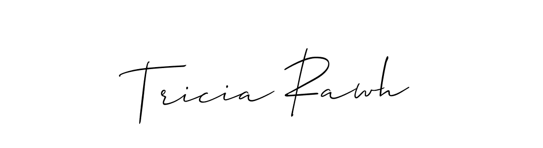 Check out images of Autograph of Tricia Rawh name. Actor Tricia Rawh Signature Style. Allison_Script is a professional sign style online. Tricia Rawh signature style 2 images and pictures png