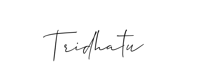 You can use this online signature creator to create a handwritten signature for the name Tridhatu. This is the best online autograph maker. Tridhatu signature style 2 images and pictures png