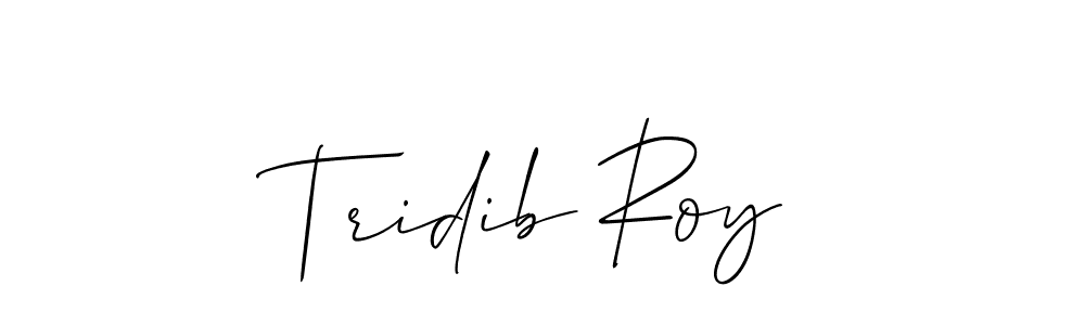 Similarly Allison_Script is the best handwritten signature design. Signature creator online .You can use it as an online autograph creator for name Tridib Roy. Tridib Roy signature style 2 images and pictures png