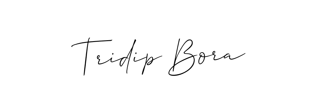 Make a beautiful signature design for name Tridip Bora. Use this online signature maker to create a handwritten signature for free. Tridip Bora signature style 2 images and pictures png