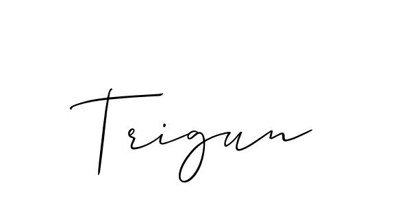 Make a beautiful signature design for name Trigun. Use this online signature maker to create a handwritten signature for free. Trigun signature style 2 images and pictures png
