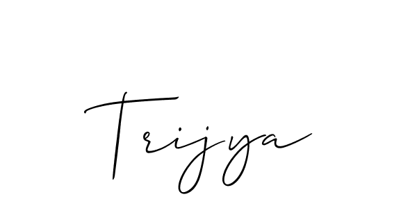 Here are the top 10 professional signature styles for the name Trijya. These are the best autograph styles you can use for your name. Trijya signature style 2 images and pictures png