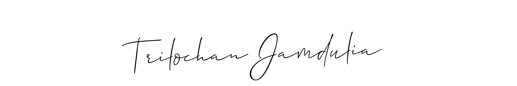 Check out images of Autograph of Trilochan Jamdulia name. Actor Trilochan Jamdulia Signature Style. Allison_Script is a professional sign style online. Trilochan Jamdulia signature style 2 images and pictures png