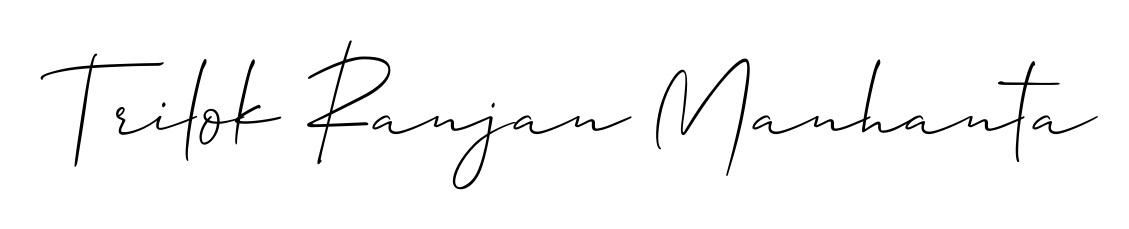 Style your name Trilok Ranjan Manhanta with confidence using Allison_Script signature design. Simple, elegant, and ready for immediate document use. Trilok Ranjan Manhanta signature style 2 images and pictures png