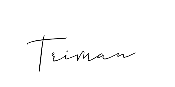 Make a short Triman signature style. Manage your documents anywhere anytime using Allison_Script. Create and add eSignatures, submit forms, share and send files easily. Triman signature style 2 images and pictures png