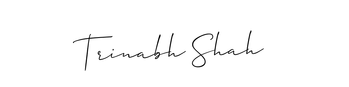 Similarly Allison_Script is the best handwritten signature design. Signature creator online .You can use it as an online autograph creator for name Trinabh Shah. Trinabh Shah signature style 2 images and pictures png