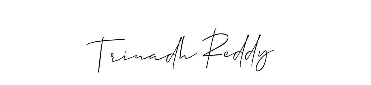 You can use this online signature creator to create a handwritten signature for the name Trinadh Reddy. This is the best online autograph maker. Trinadh Reddy signature style 2 images and pictures png