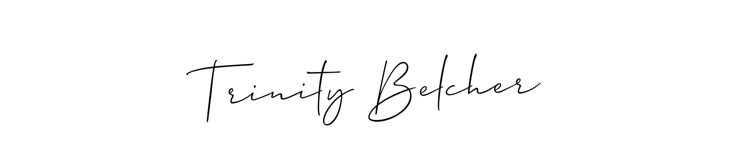 Once you've used our free online signature maker to create your best signature Allison_Script style, it's time to enjoy all of the benefits that Trinity Belcher name signing documents. Trinity Belcher signature style 2 images and pictures png
