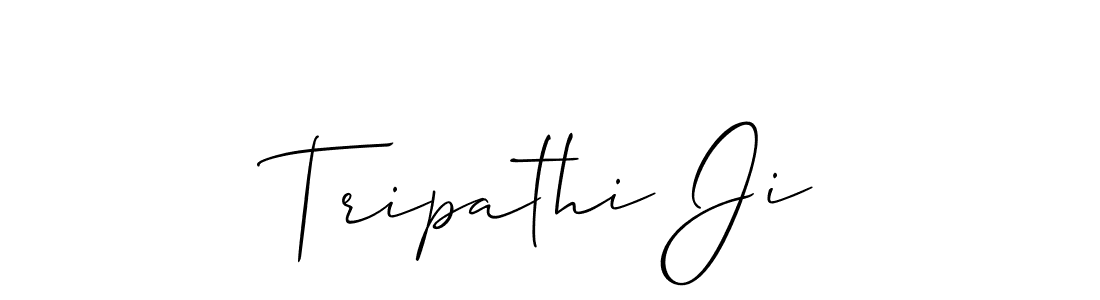 Make a beautiful signature design for name Tripathi Ji. Use this online signature maker to create a handwritten signature for free. Tripathi Ji signature style 2 images and pictures png