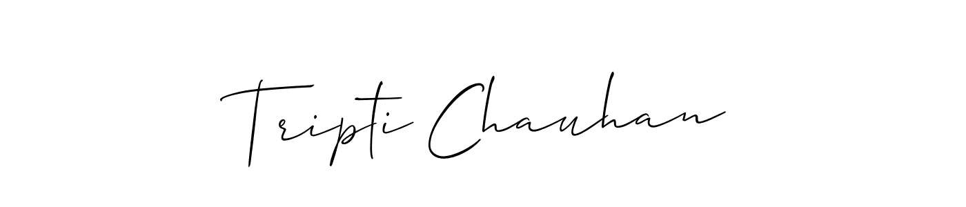 Best and Professional Signature Style for Tripti Chauhan. Allison_Script Best Signature Style Collection. Tripti Chauhan signature style 2 images and pictures png
