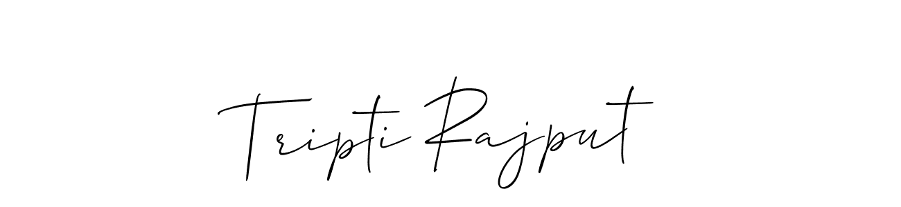 Once you've used our free online signature maker to create your best signature Allison_Script style, it's time to enjoy all of the benefits that Tripti Rajput name signing documents. Tripti Rajput signature style 2 images and pictures png