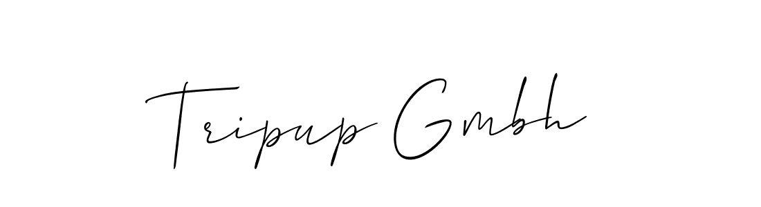 Similarly Allison_Script is the best handwritten signature design. Signature creator online .You can use it as an online autograph creator for name Tripup Gmbh. Tripup Gmbh signature style 2 images and pictures png