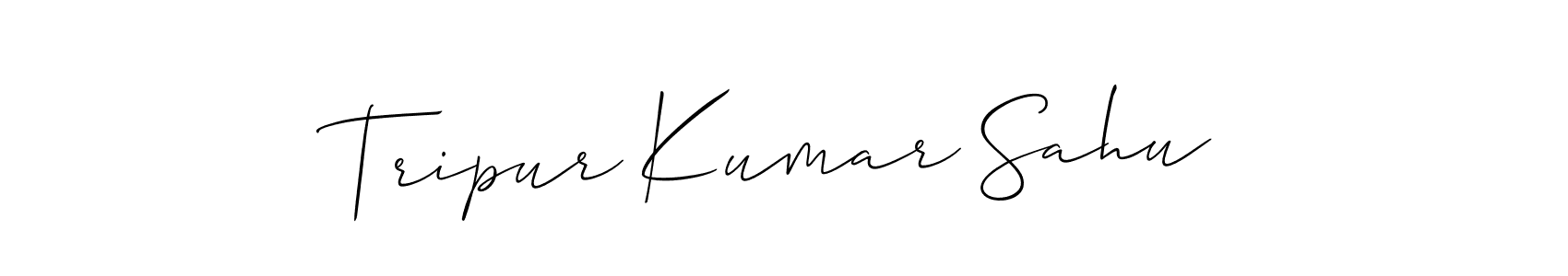 Make a beautiful signature design for name Tripur Kumar Sahu. Use this online signature maker to create a handwritten signature for free. Tripur Kumar Sahu signature style 2 images and pictures png