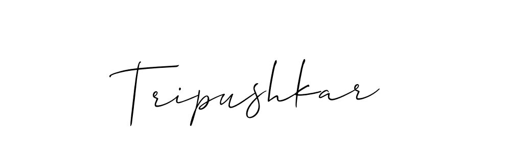 Make a beautiful signature design for name Tripushkar. Use this online signature maker to create a handwritten signature for free. Tripushkar signature style 2 images and pictures png