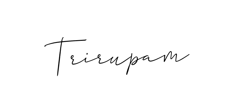 This is the best signature style for the Trirupam name. Also you like these signature font (Allison_Script). Mix name signature. Trirupam signature style 2 images and pictures png