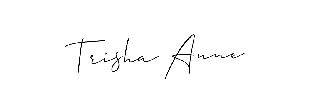 Check out images of Autograph of Trisha Anne name. Actor Trisha Anne Signature Style. Allison_Script is a professional sign style online. Trisha Anne signature style 2 images and pictures png