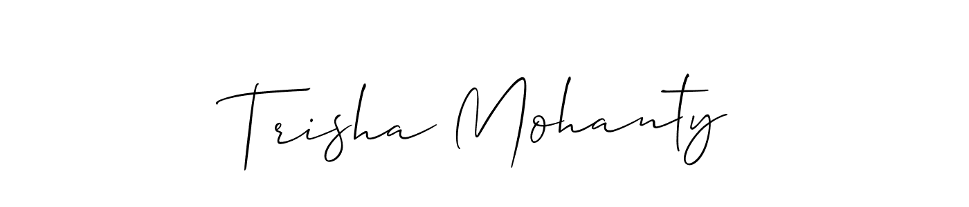Here are the top 10 professional signature styles for the name Trisha Mohanty. These are the best autograph styles you can use for your name. Trisha Mohanty signature style 2 images and pictures png