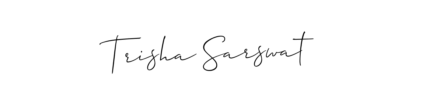 See photos of Trisha Sarswat official signature by Spectra . Check more albums & portfolios. Read reviews & check more about Allison_Script font. Trisha Sarswat signature style 2 images and pictures png