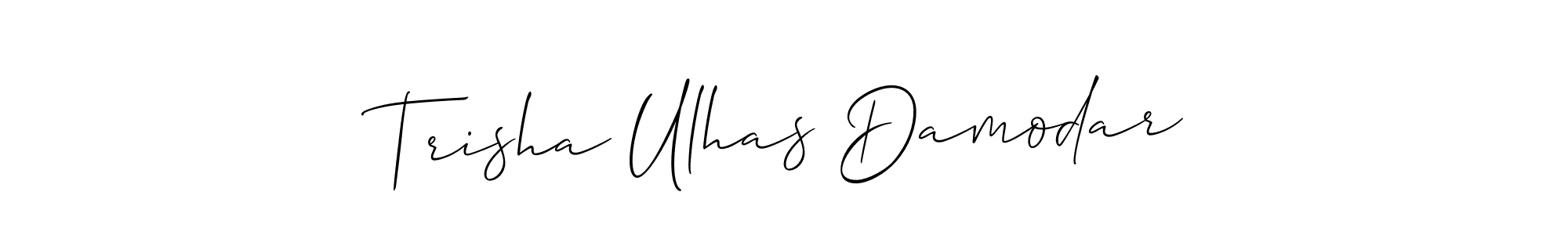Once you've used our free online signature maker to create your best signature Allison_Script style, it's time to enjoy all of the benefits that Trisha Ulhas Damodar name signing documents. Trisha Ulhas Damodar signature style 2 images and pictures png