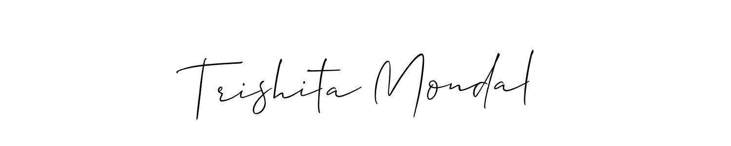 Once you've used our free online signature maker to create your best signature Allison_Script style, it's time to enjoy all of the benefits that Trishita Mondal name signing documents. Trishita Mondal signature style 2 images and pictures png
