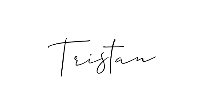 Also we have Tristan name is the best signature style. Create professional handwritten signature collection using Allison_Script autograph style. Tristan signature style 2 images and pictures png