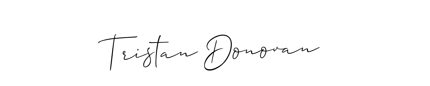 See photos of Tristan Donovan official signature by Spectra . Check more albums & portfolios. Read reviews & check more about Allison_Script font. Tristan Donovan signature style 2 images and pictures png