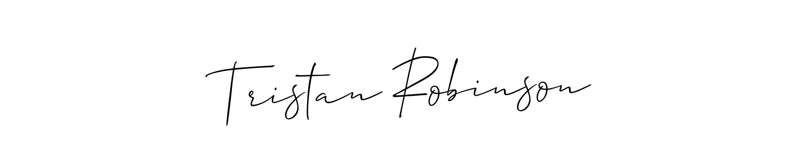 Check out images of Autograph of Tristan Robinson name. Actor Tristan Robinson Signature Style. Allison_Script is a professional sign style online. Tristan Robinson signature style 2 images and pictures png