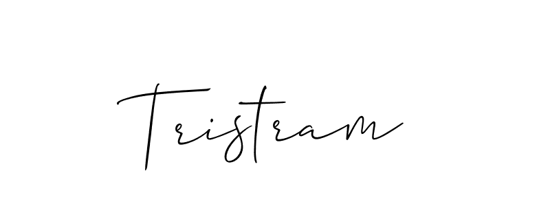 Also You can easily find your signature by using the search form. We will create Tristram name handwritten signature images for you free of cost using Allison_Script sign style. Tristram signature style 2 images and pictures png