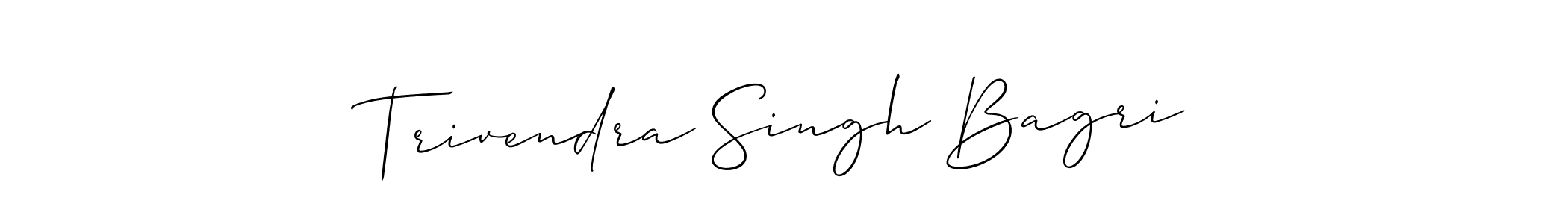 Best and Professional Signature Style for Trivendra Singh Bagri. Allison_Script Best Signature Style Collection. Trivendra Singh Bagri signature style 2 images and pictures png