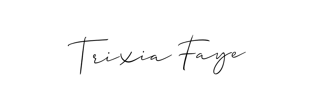 You can use this online signature creator to create a handwritten signature for the name Trixia Faye. This is the best online autograph maker. Trixia Faye signature style 2 images and pictures png