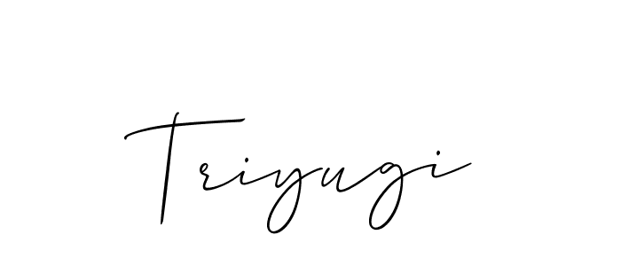 Check out images of Autograph of Triyugi name. Actor Triyugi Signature Style. Allison_Script is a professional sign style online. Triyugi signature style 2 images and pictures png