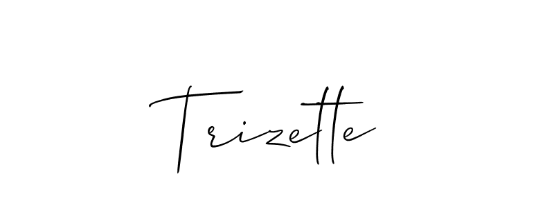 This is the best signature style for the Trizette name. Also you like these signature font (Allison_Script). Mix name signature. Trizette signature style 2 images and pictures png