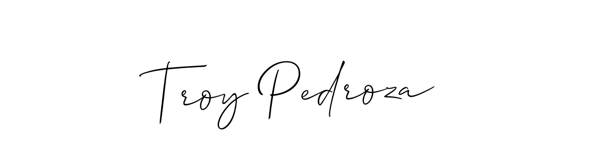 You can use this online signature creator to create a handwritten signature for the name Troy Pedroza. This is the best online autograph maker. Troy Pedroza signature style 2 images and pictures png
