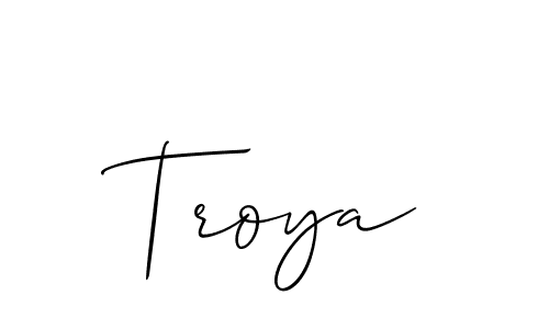 This is the best signature style for the Troya name. Also you like these signature font (Allison_Script). Mix name signature. Troya signature style 2 images and pictures png