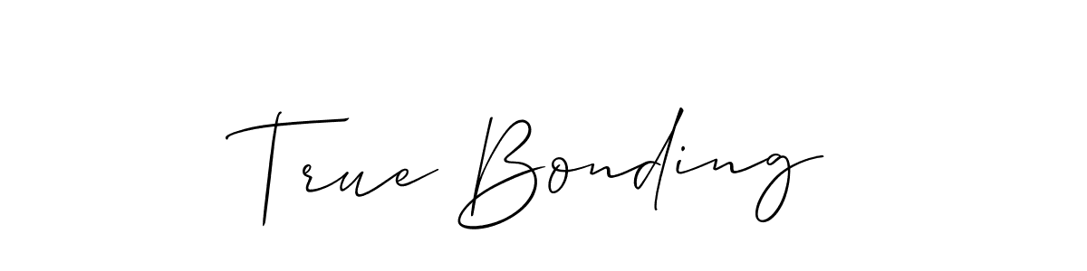 You can use this online signature creator to create a handwritten signature for the name True Bonding. This is the best online autograph maker. True Bonding signature style 2 images and pictures png