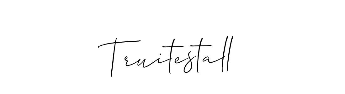 You can use this online signature creator to create a handwritten signature for the name Truitestall. This is the best online autograph maker. Truitestall signature style 2 images and pictures png