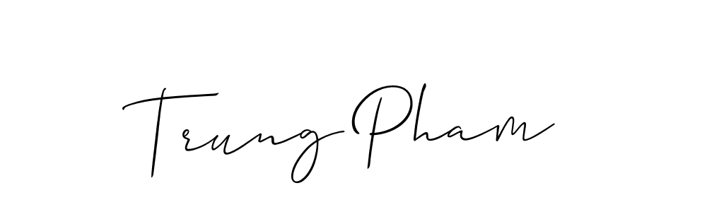 Make a beautiful signature design for name Trung Pham. Use this online signature maker to create a handwritten signature for free. Trung Pham signature style 2 images and pictures png