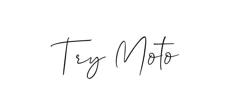 You can use this online signature creator to create a handwritten signature for the name Try Moto. This is the best online autograph maker. Try Moto signature style 2 images and pictures png