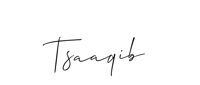 Similarly Allison_Script is the best handwritten signature design. Signature creator online .You can use it as an online autograph creator for name Tsaaqib. Tsaaqib signature style 2 images and pictures png