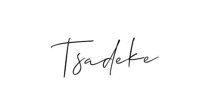 Here are the top 10 professional signature styles for the name Tsadeke. These are the best autograph styles you can use for your name. Tsadeke signature style 2 images and pictures png