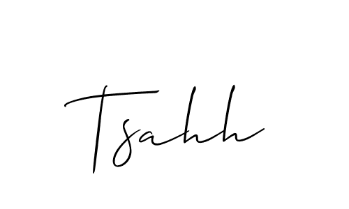Check out images of Autograph of Tsahh name. Actor Tsahh Signature Style. Allison_Script is a professional sign style online. Tsahh signature style 2 images and pictures png