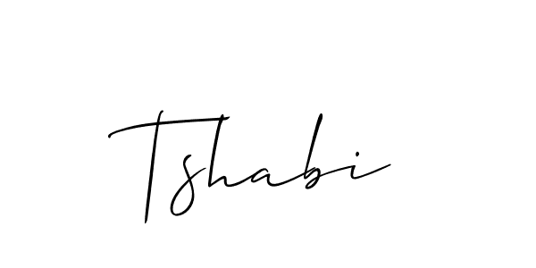 Tshabi stylish signature style. Best Handwritten Sign (Allison_Script) for my name. Handwritten Signature Collection Ideas for my name Tshabi. Tshabi signature style 2 images and pictures png