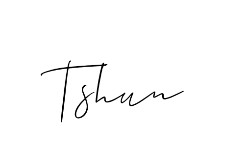 How to Draw Tshun signature style? Allison_Script is a latest design signature styles for name Tshun. Tshun signature style 2 images and pictures png