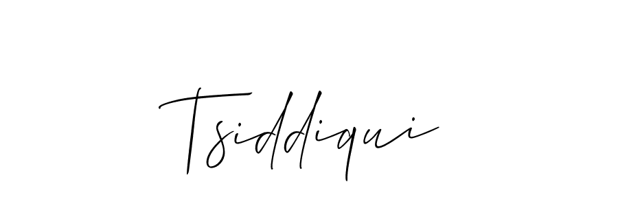 Similarly Allison_Script is the best handwritten signature design. Signature creator online .You can use it as an online autograph creator for name Tsiddiqui. Tsiddiqui signature style 2 images and pictures png