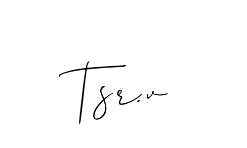 This is the best signature style for the Tsr.v name. Also you like these signature font (Allison_Script). Mix name signature. Tsr.v signature style 2 images and pictures png